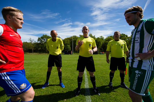 under fotbollsmatchen i Div 5 mellan Styrsö och Donsö