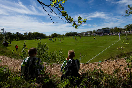 under fotbollsmatchen i Div 5 mellan Styrsö och Donsö