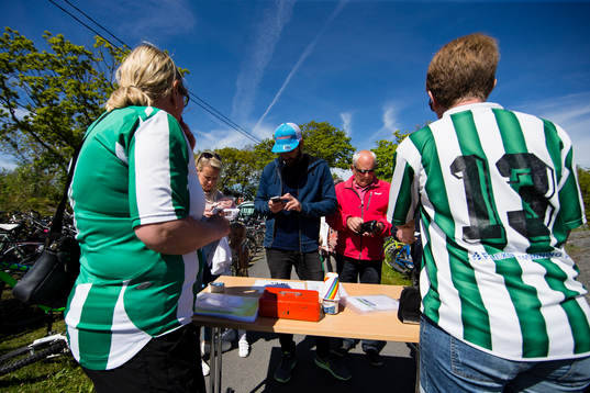 under fotbollsmatchen i Div 5 mellan Styrsö och Donsö