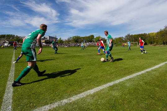 under fotbollsmatchen i Div 5 mellan Styrsö och Donsö