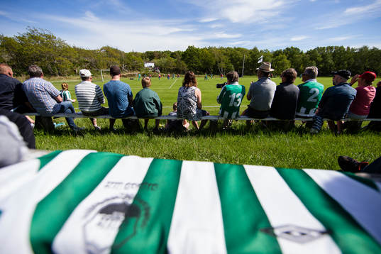 under fotbollsmatchen i Div 5 mellan Styrsö och Donsö