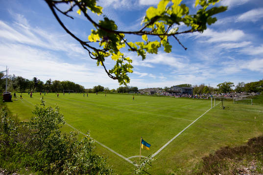 under fotbollsmatchen i Div 5 mellan Styrsö och Donsö