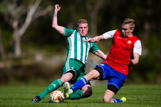 under fotbollsmatchen i Div 5 mellan Styrsö och Donsö