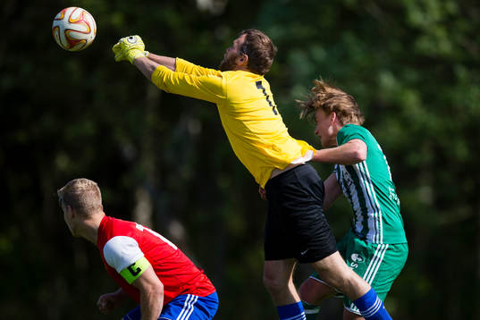 under fotbollsmatchen i Div 5 mellan Styrsö och Donsö
