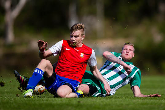 under fotbollsmatchen i Div 5 mellan Styrsö och Donsö