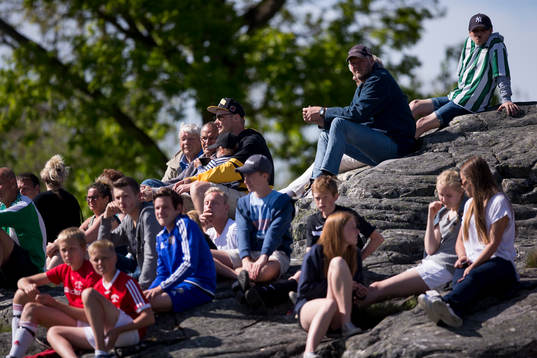 under fotbollsmatchen i Div 5 mellan Styrsö och Donsö