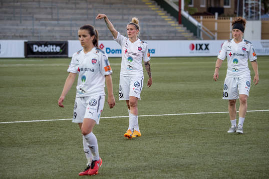 Rosengårds Iva Landeka, Anja Mittag och Ella Masar McLeod