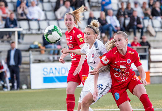 Rosengårds Anja Mittag mot Örebros Emelie Andersson