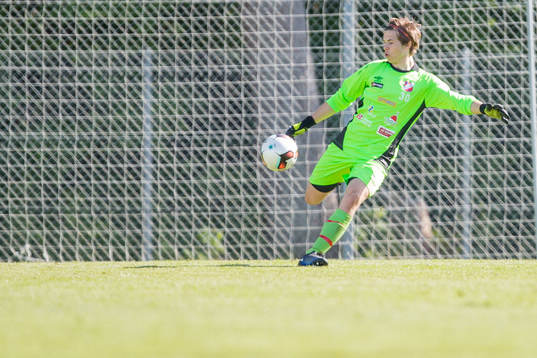 Höganäs målvakt Henrik Timgren