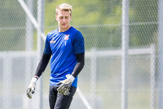 Höganäs målvakt Simon Hammar Johnsson