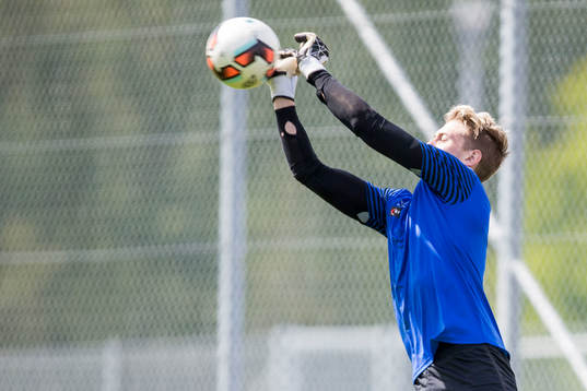 Höganäs målvakt Simon Hammar Johnsson