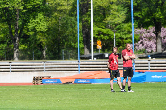 Elfsborgs assisterande tränare Nemanja Miljanovic och