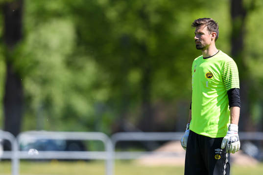 Elfsborgs målvakt Kevin Stuhr Ellegaard