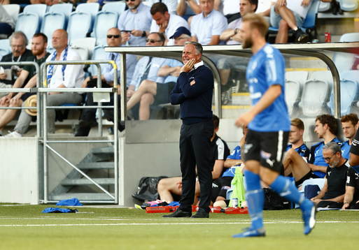 Halmstads tränare Jan Jönsson