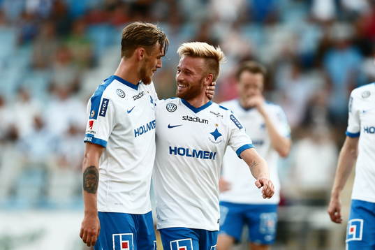 Norrköpings Nicklas Bärkroth och Linus Wahlqvist