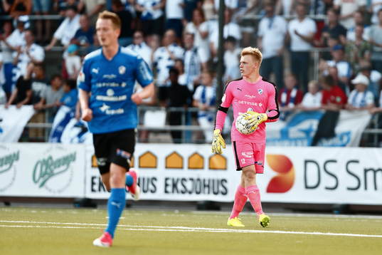 Halmstads målvakt Isak Pettersson