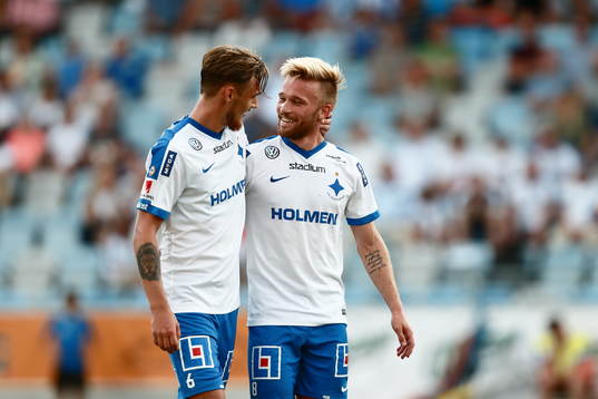 Norrköpings Linus Wahlqvist och Nicklas Bärkroth