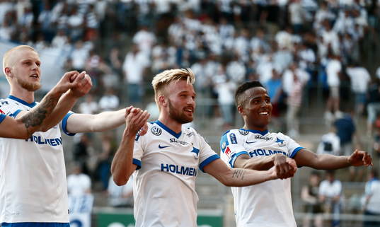 Norrköpings Kalle Holmberg, Nicklas Bärkroth och Niclas