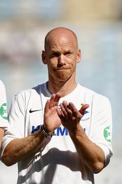 Jubileumsmatchen i fotboll mellan veteraner i Norrköping