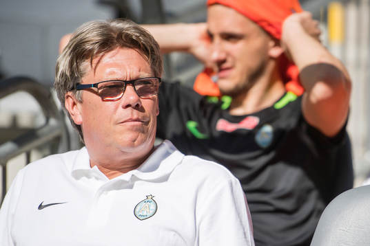 AFC Eskilstunas tränare Pelle Olsson
