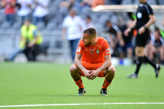 AFC Eskilstunas Rinor Nushi deppar