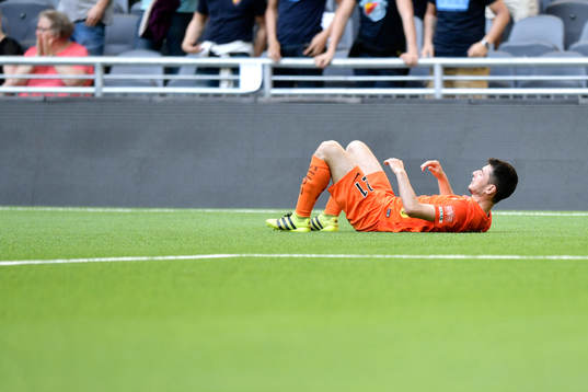 AFC Eskilstunas Ansel Raskaj deppar