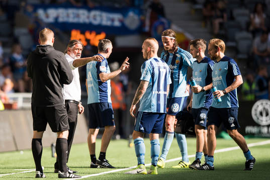Djurgårdens tränare Özcan Melkemichel