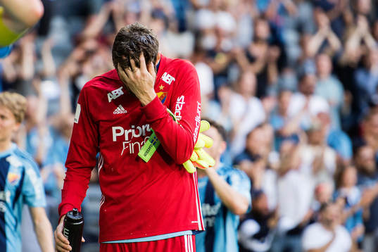 Djurgårdens målvakt Andreas Isaksson