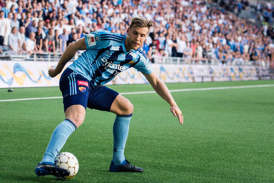 Djurgårdens Niklas Gunnarsson