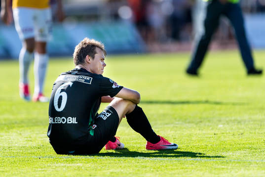 Varbergs Elias Andersson deppar