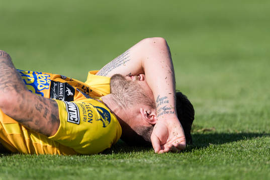 Falkenbergs Tibor Joza har ont