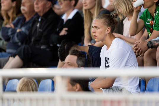 Elfsborgs Jesper Karlsson på läktaren