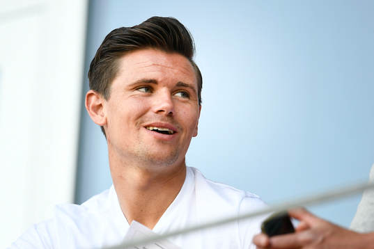 F.d. Kalmarspelaren Marcus Antonsson på läktaren
