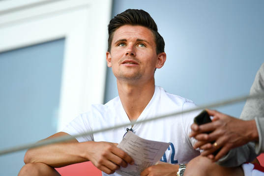 F.d. Kalmarspelaren Marcus Antonsson på läktaren