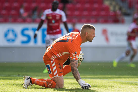 Sundsvalls målvakt Tommy Naurin