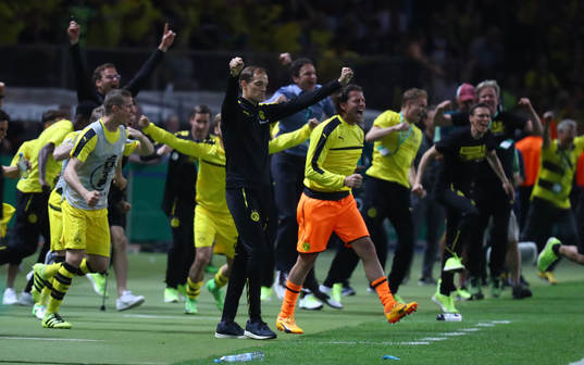 Fotboll, Tyska Cupen, Final, Eintracht Frankfurt - Borussia