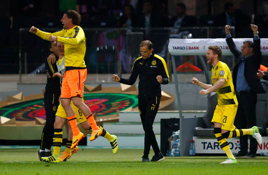 Fotboll, Tyska Cupen, Final, Eintracht Frankfurt - Borussia