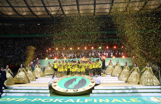 Fotboll, Tyska Cupen, Final, Eintracht Frankfurt - Borussia
