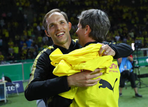 Fotboll, Tyska Cupen, Final, Eintracht Frankfurt - Borussia