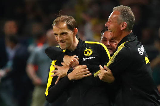 Fotboll, Tyska Cupen, Final, Eintracht Frankfurt - Borussia