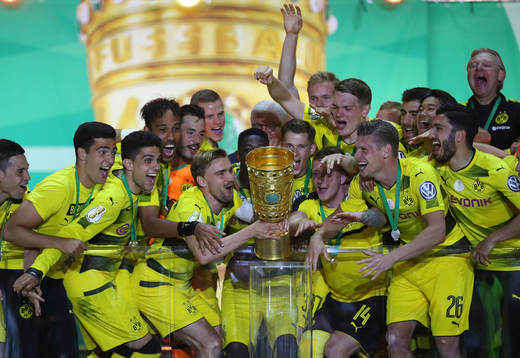 Fotboll, Tyska Cupen, Final, Eintracht Frankfurt - Borussia