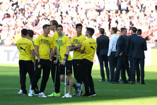 Fotboll, Tyska Cupen, Final, Eintracht Frankfurt - Borussia
