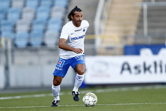 Jubileumsmatchen i fotboll mellan veteraner i Norrköping