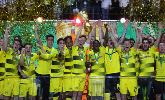 Fotboll, Tyska Cupen, Final, Eintracht Frankfurt - Borussia
