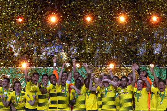 Fotboll, Tyska Cupen, Final, Eintracht Frankfurt - Borussia