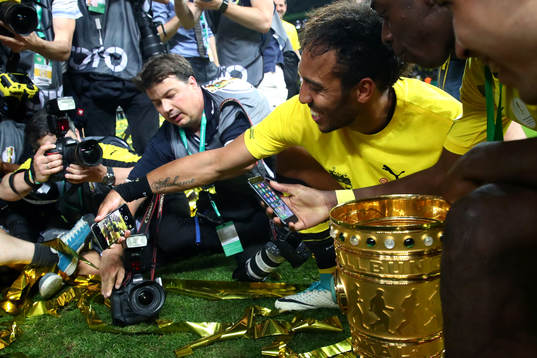 Fotboll, Tyska Cupen, Final, Eintracht Frankfurt - Borussia