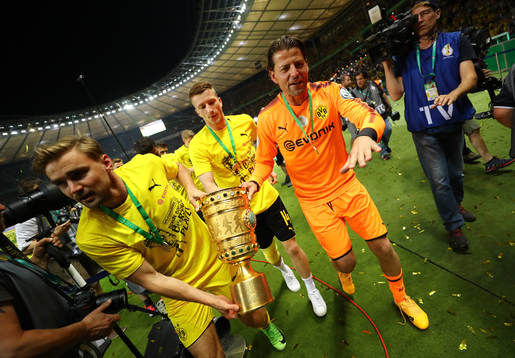 Fotboll, Tyska Cupen, Final, Eintracht Frankfurt - Borussia