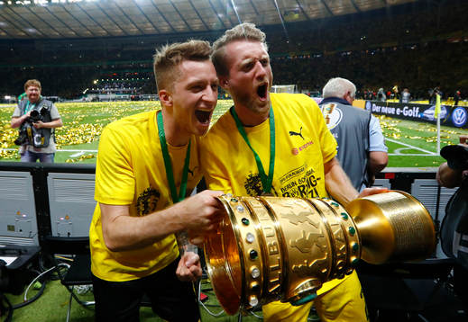 Fotboll, Tyska Cupen, Final, Eintracht Frankfurt - Borussia