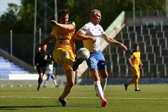 Jubileumsmatchen i fotboll mellan veteraner i Norrköping