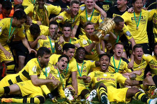 Fotboll, Tyska Cupen, Final, Eintracht Frankfurt - Borussia